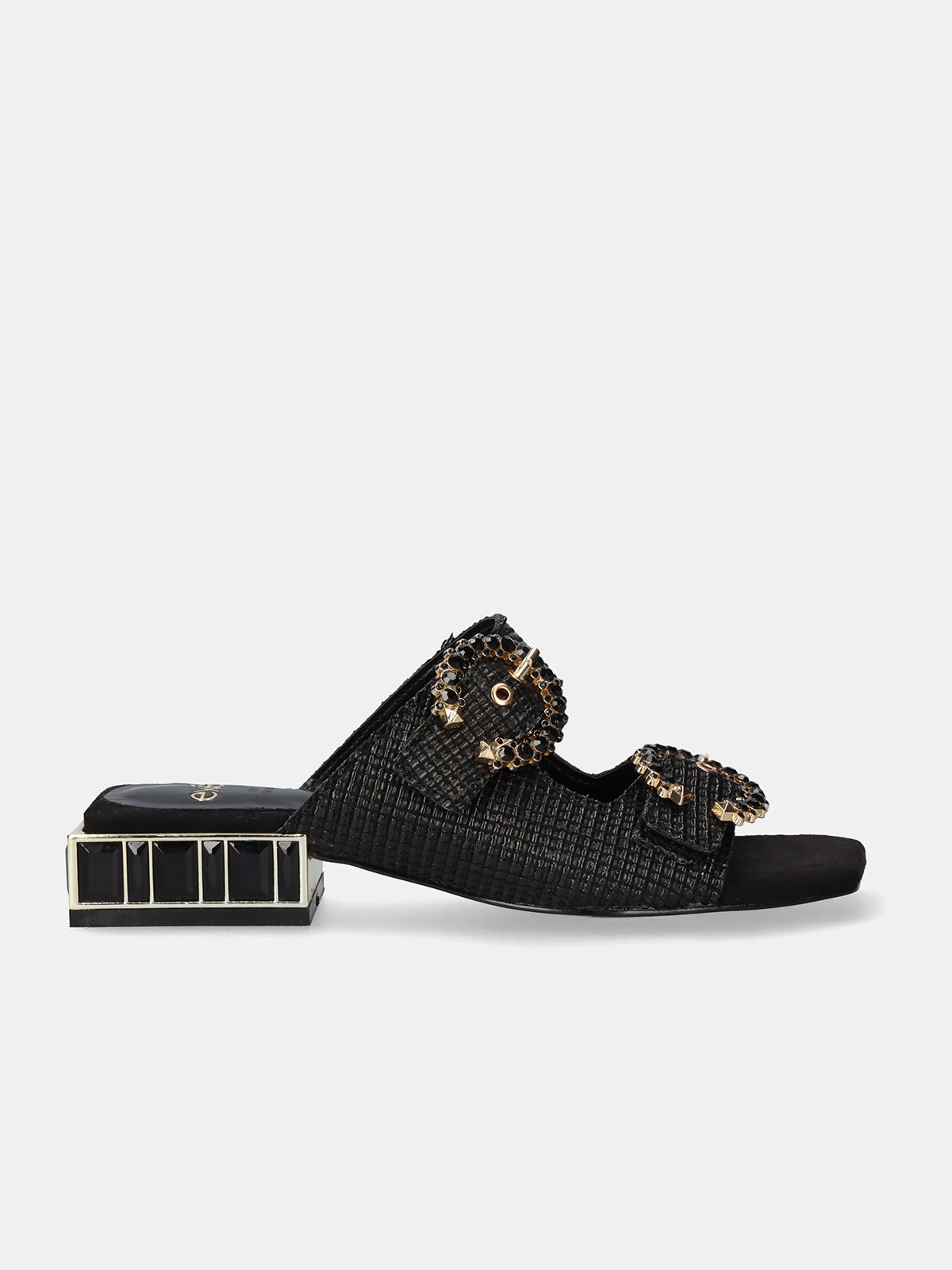 SUMMER-871 RAFFIA BLACK