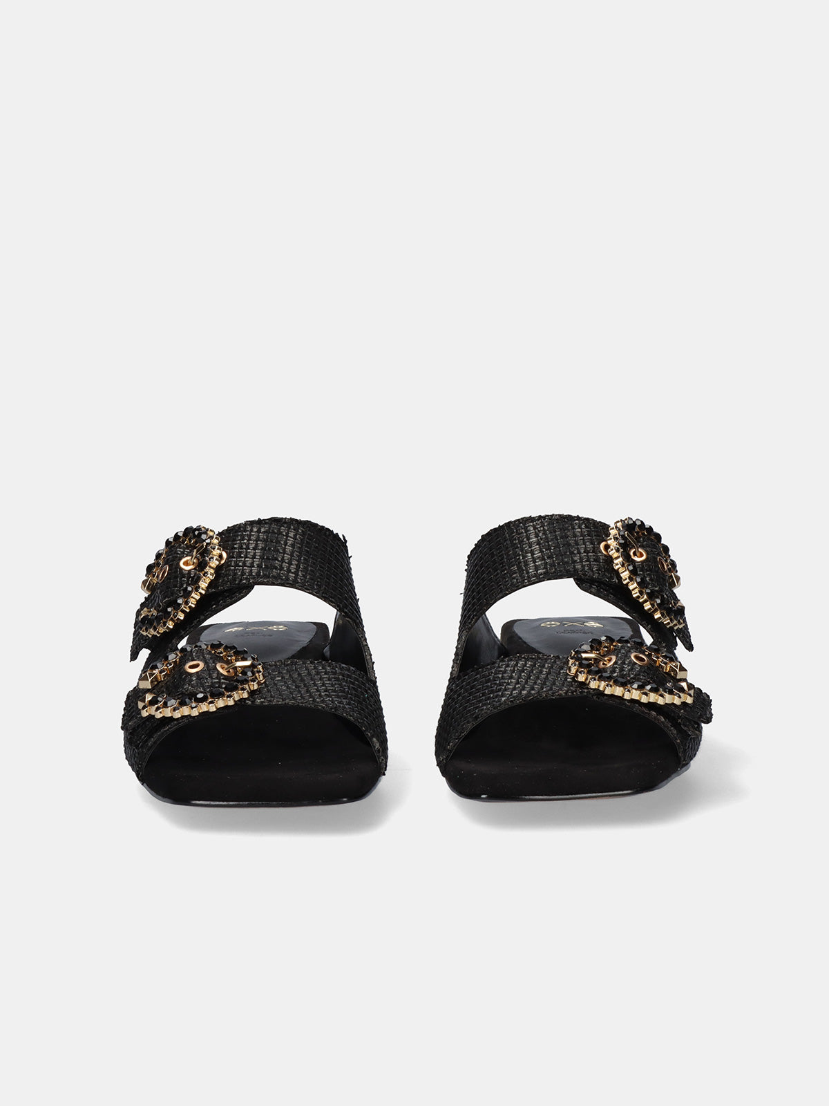 SUMMER-871 RAFFIA BLACK
