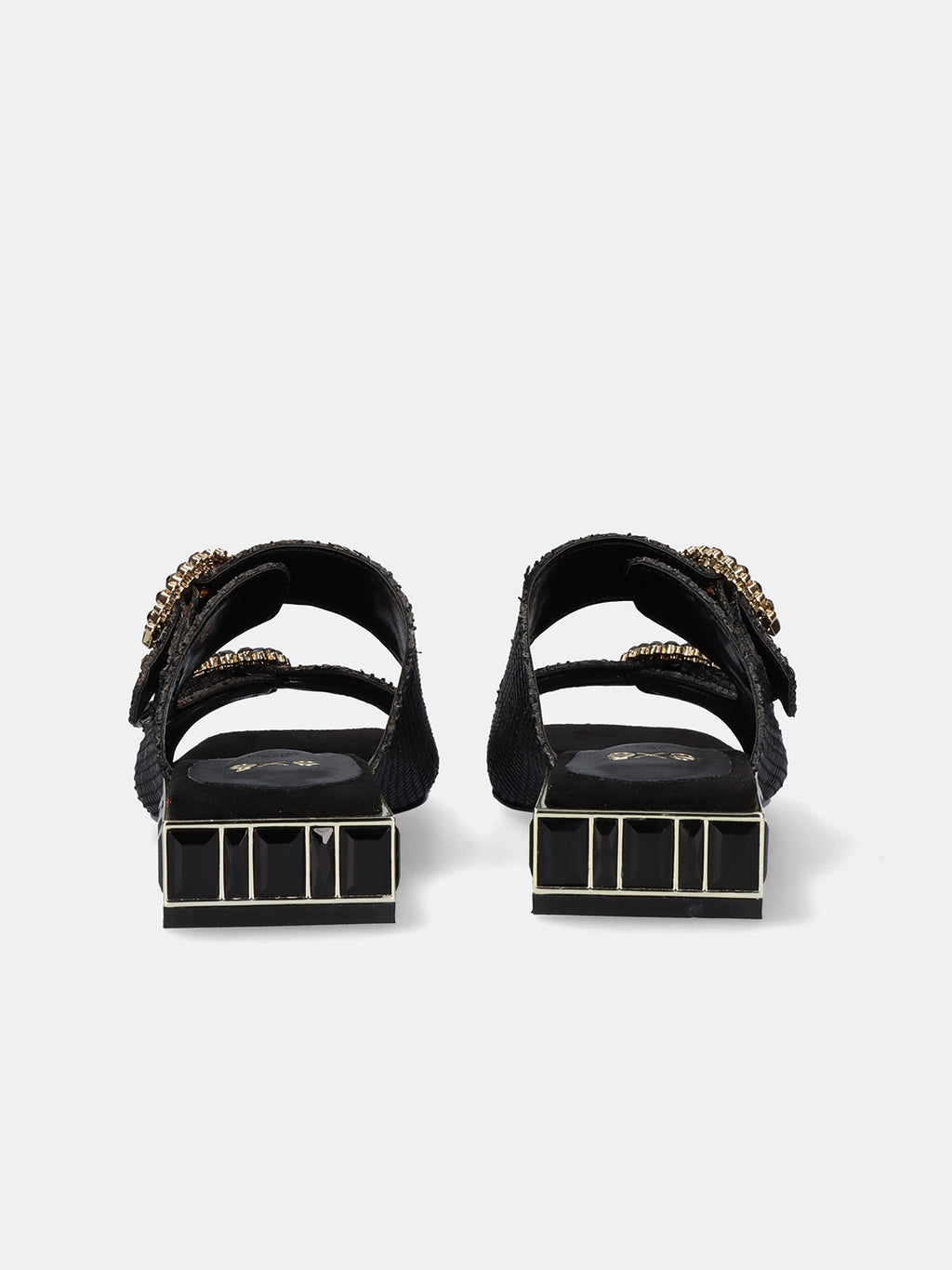 SUMMER-871 RAFFIA BLACK