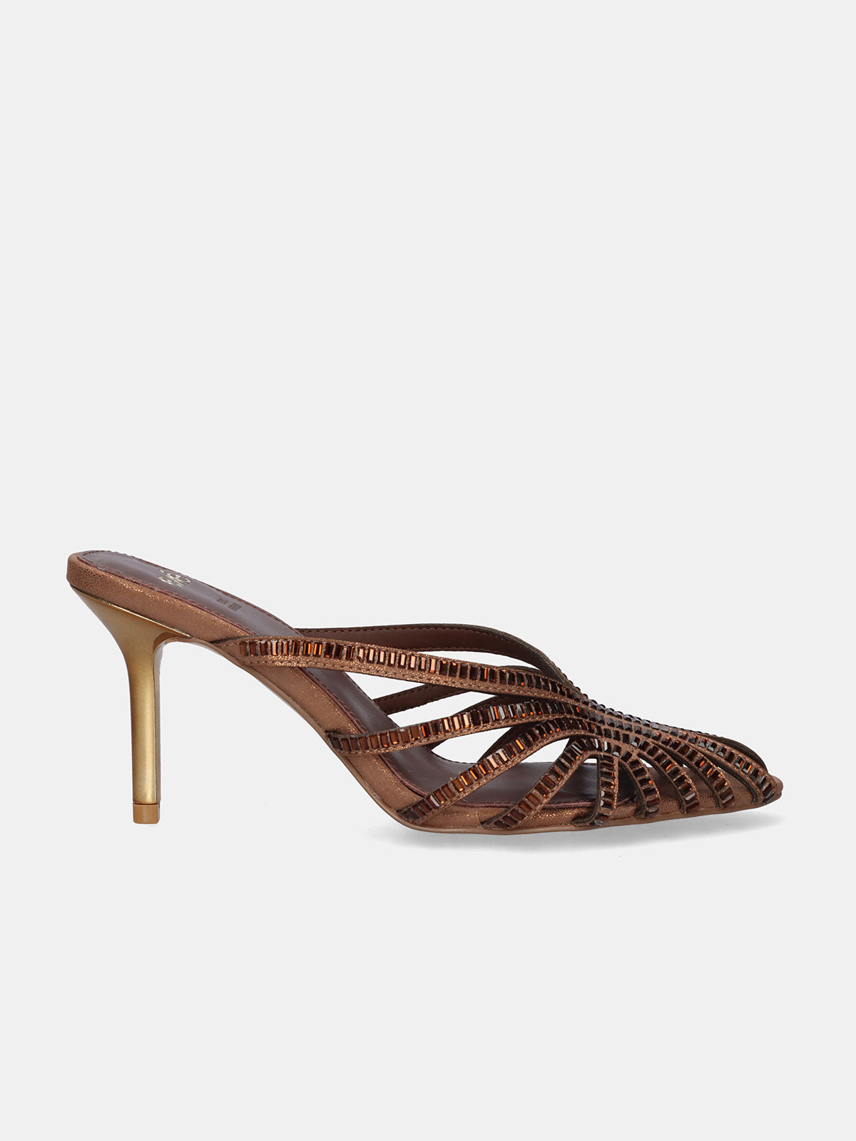 SUSANA-566 STRASS BROWN