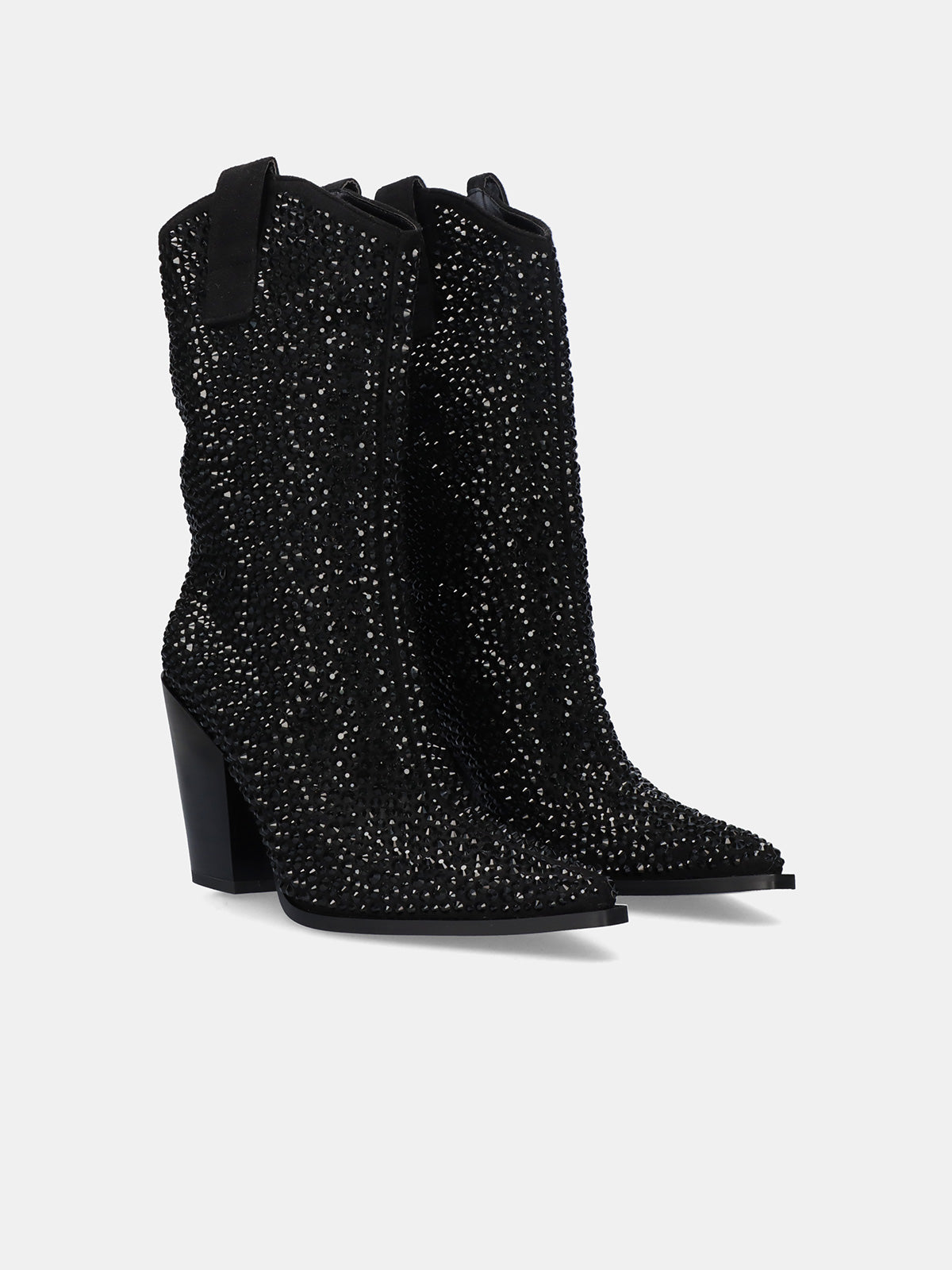 T6153-L2295 GLITTER BLACK