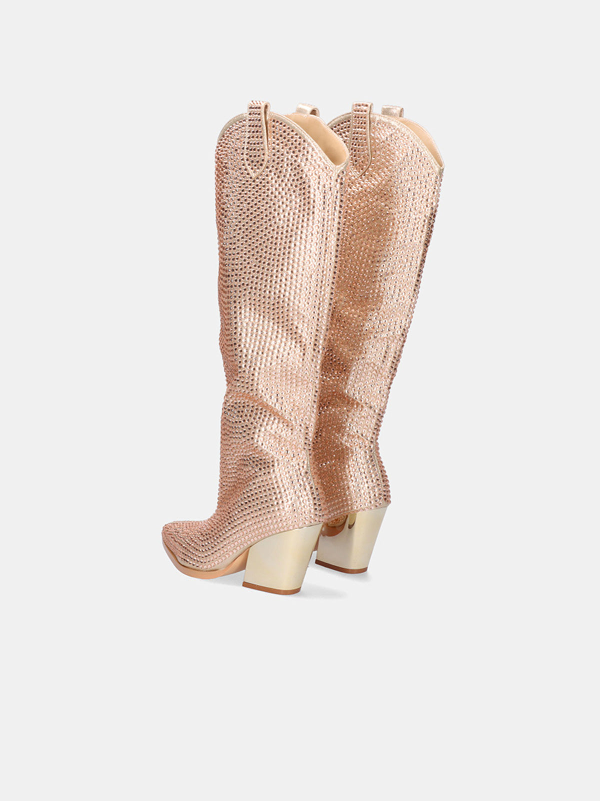 T6336-M3979 GLITTER  PINK GOLD