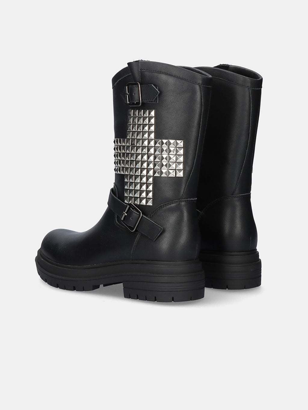 TONY-932 LEATHER BLACK