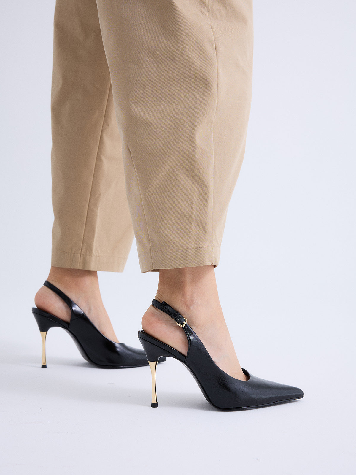 VANESA-101 WRINKLED BLACK