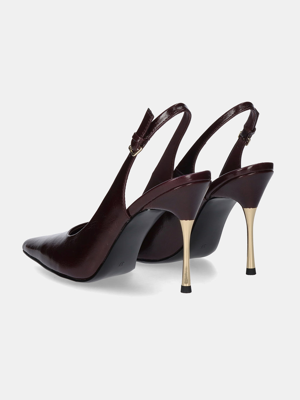 VANESA-101 WRINKLED BORDEAUX