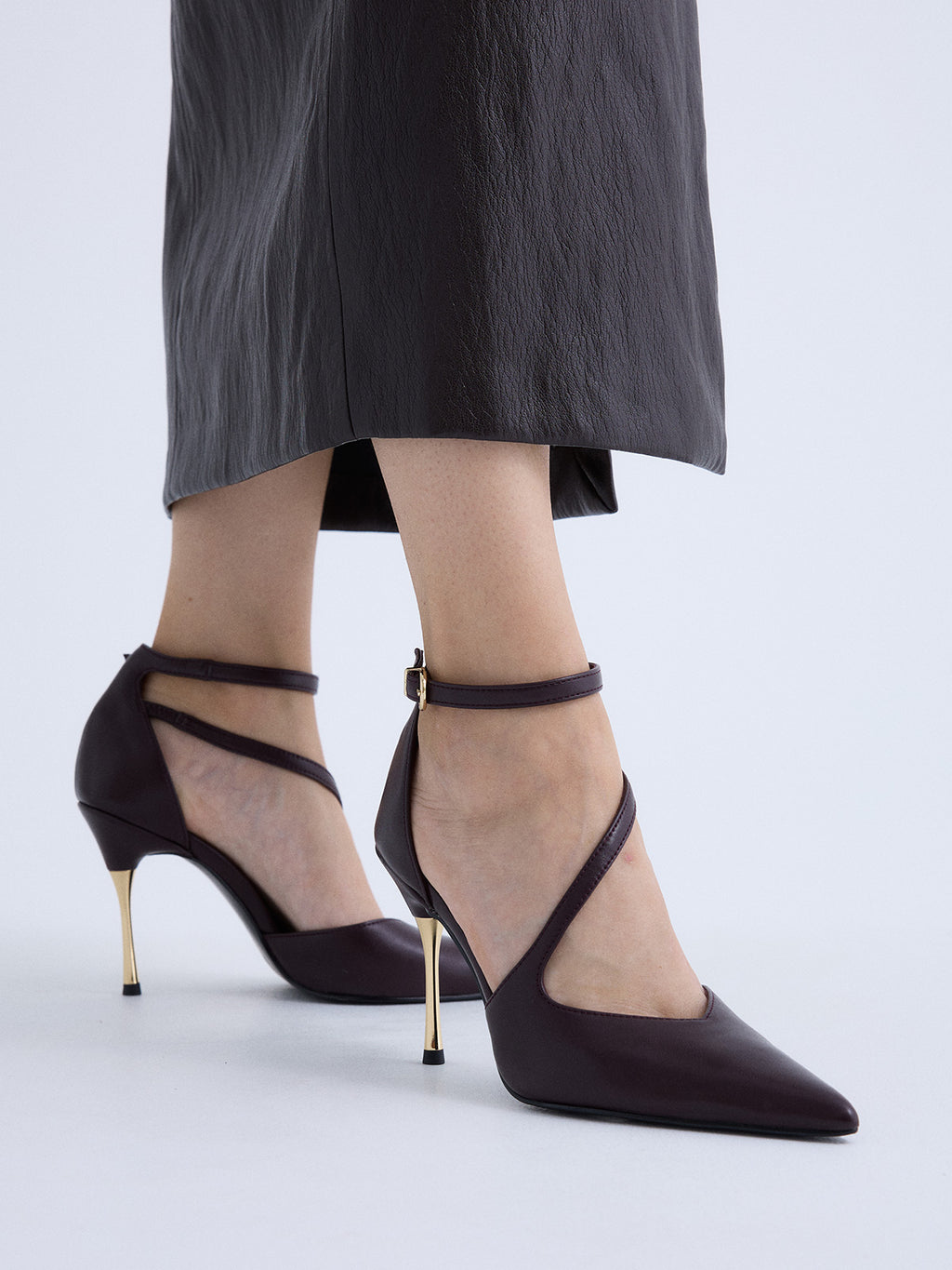 VANESA-110 PU BORDEAUX