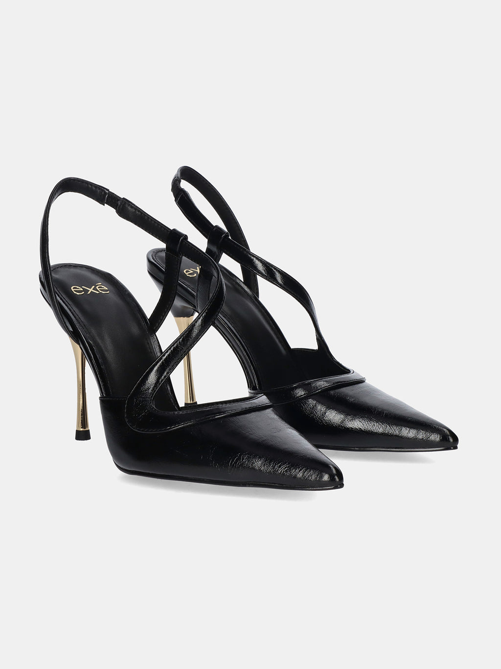 VANESA-120 WRINKLED BLACK