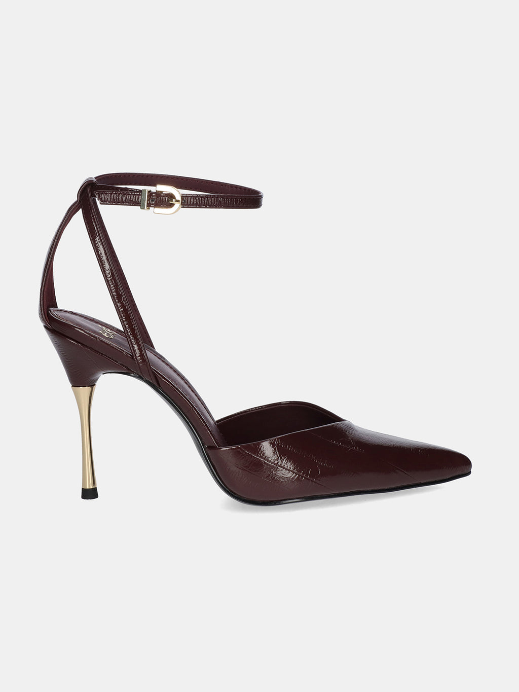 VANESA-125 WRINKLED BORDEAUX