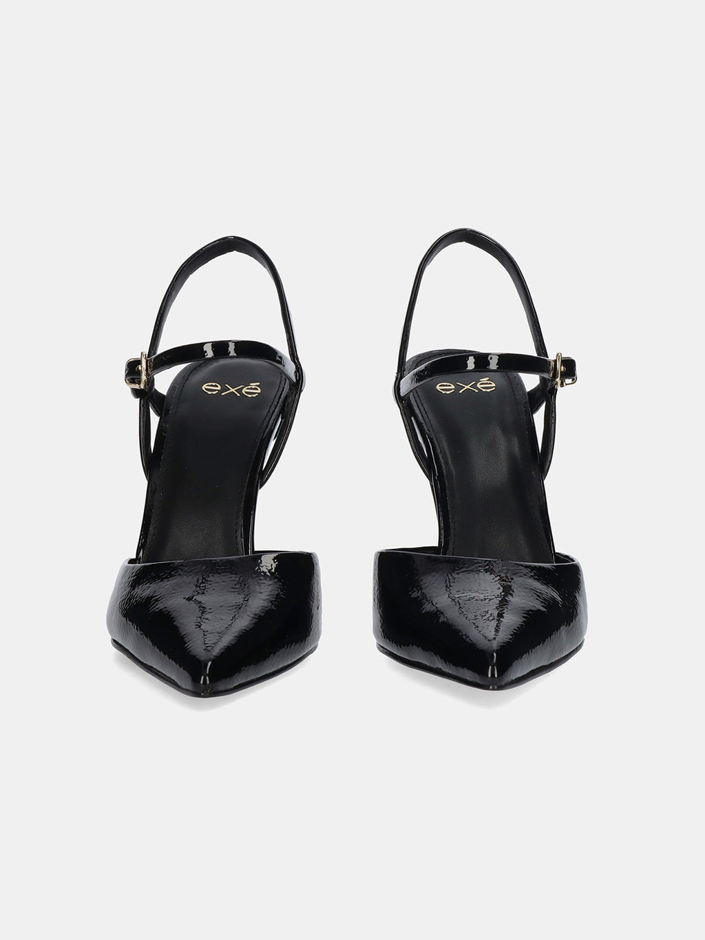 VANESA-130 PATENT BLACK