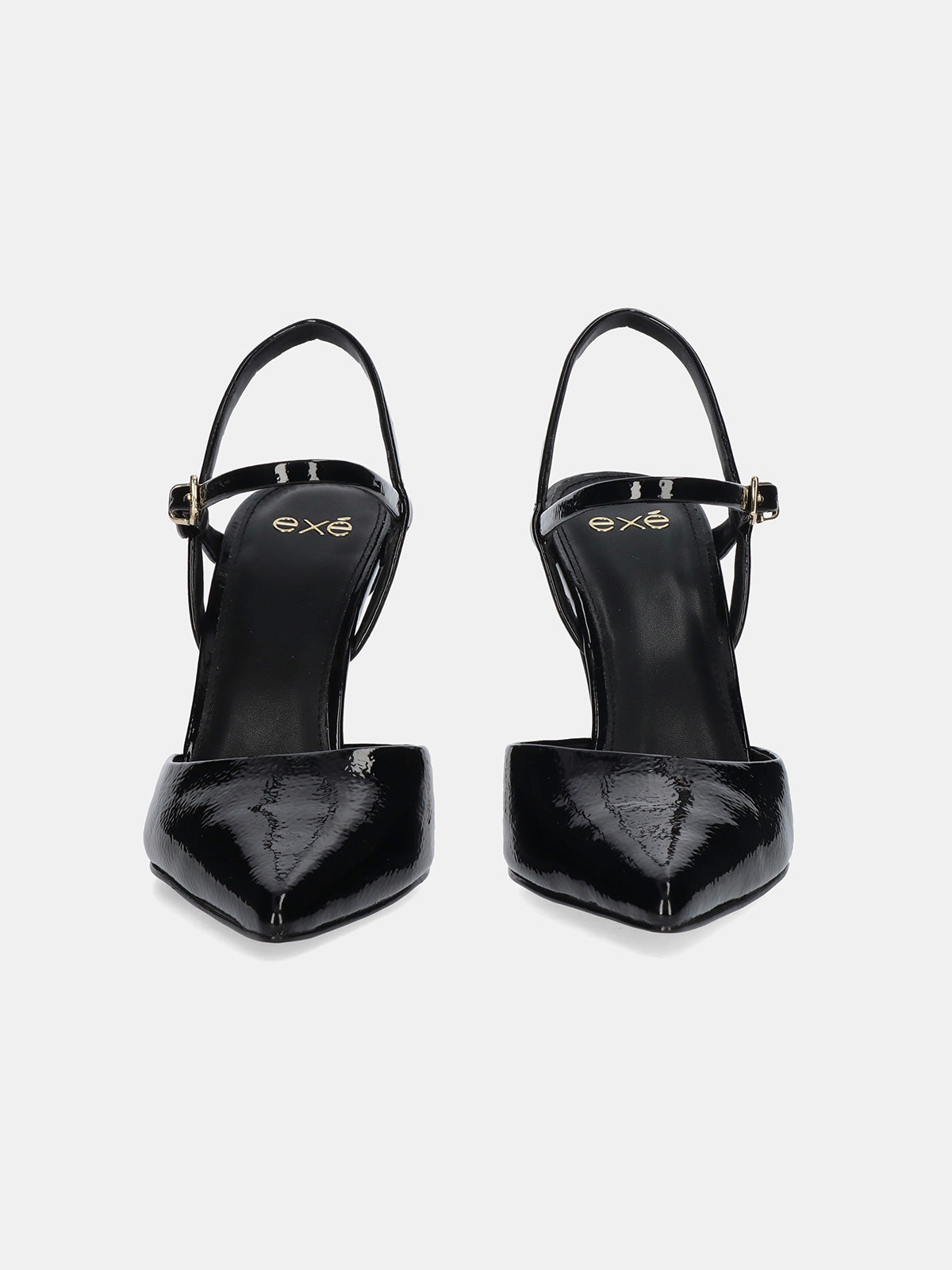 VANESA-130 PATENT BLACK