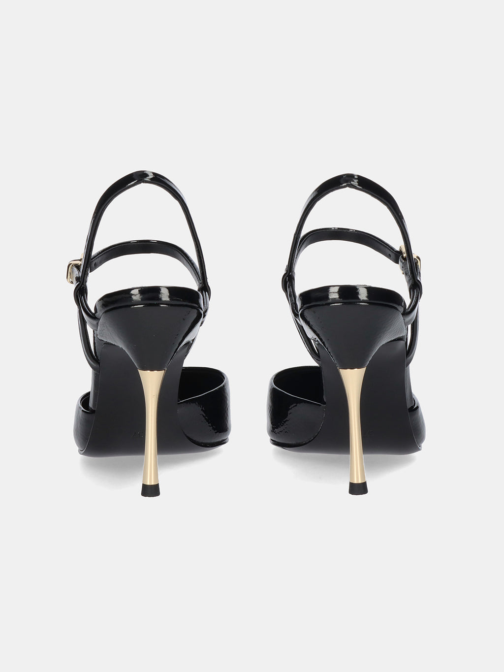 VANESA-130 PATENT BLACK