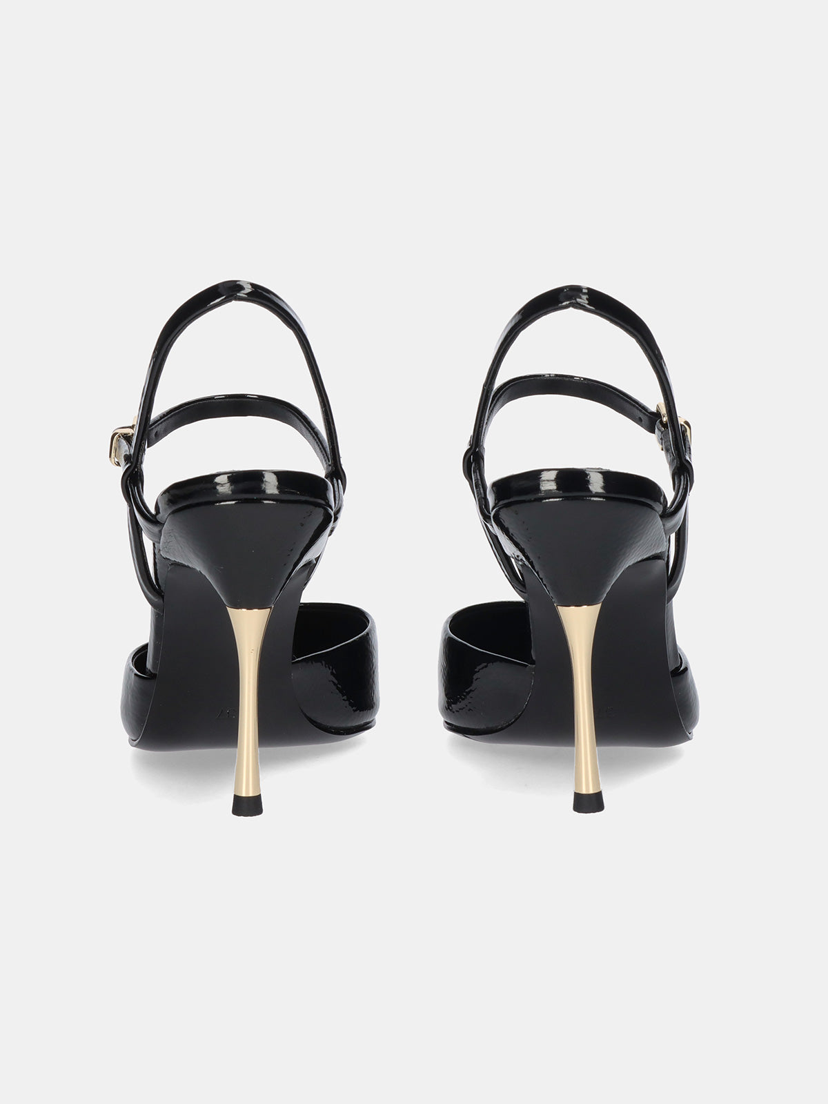 VANESA-130 PATENT BLACK