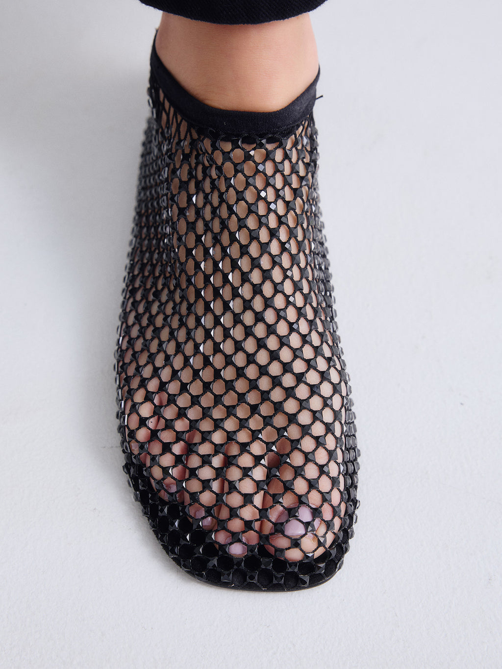 VERNICA-444 STRASS BLACK