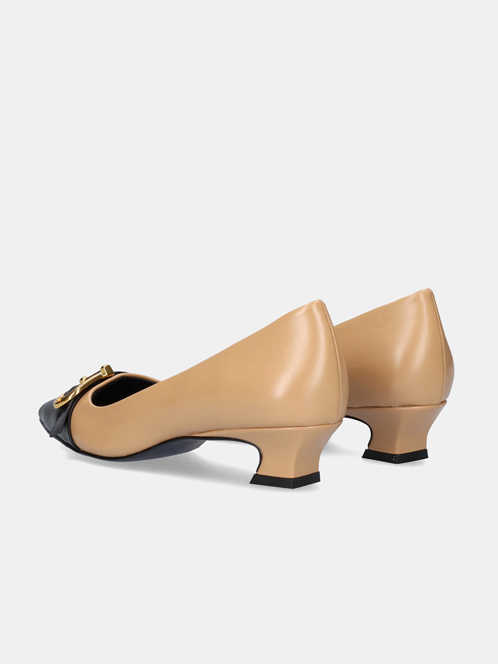 VICTORIA-935 PU BEIGE BLACK