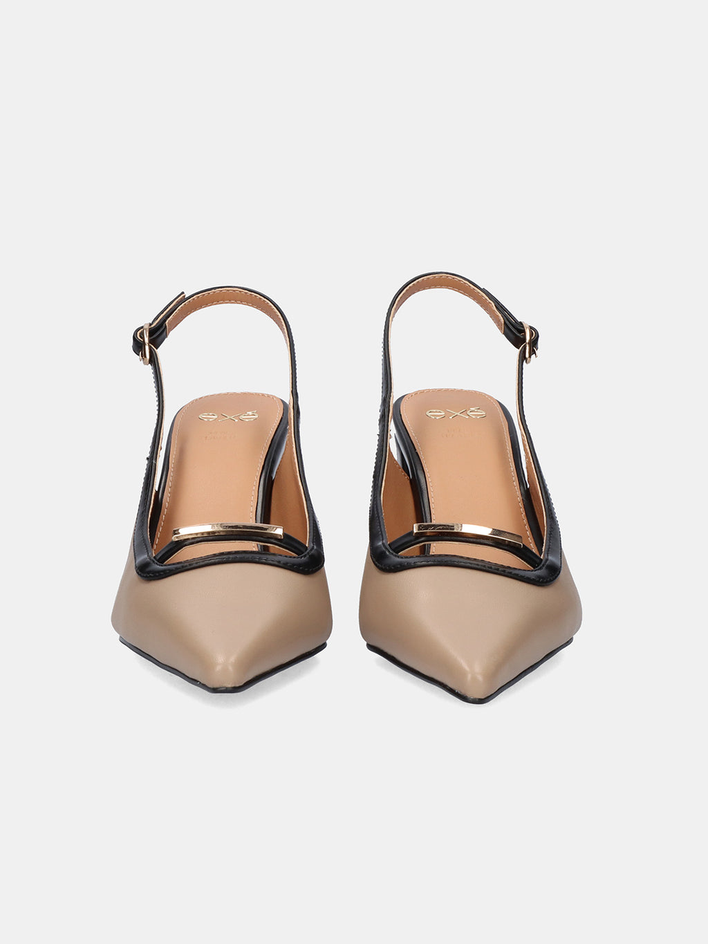 VIENA-235 PU TAUPE BLACK