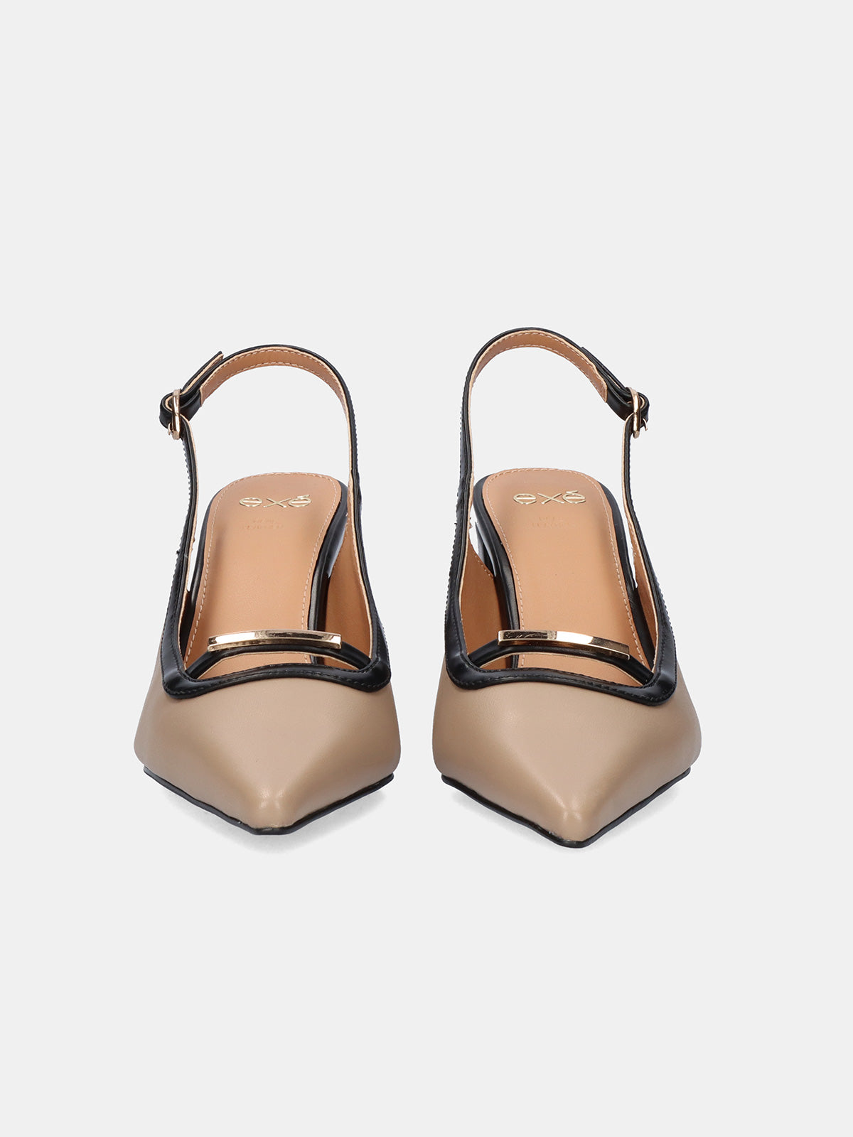 VIENA-235 PU TAUPE BLACK