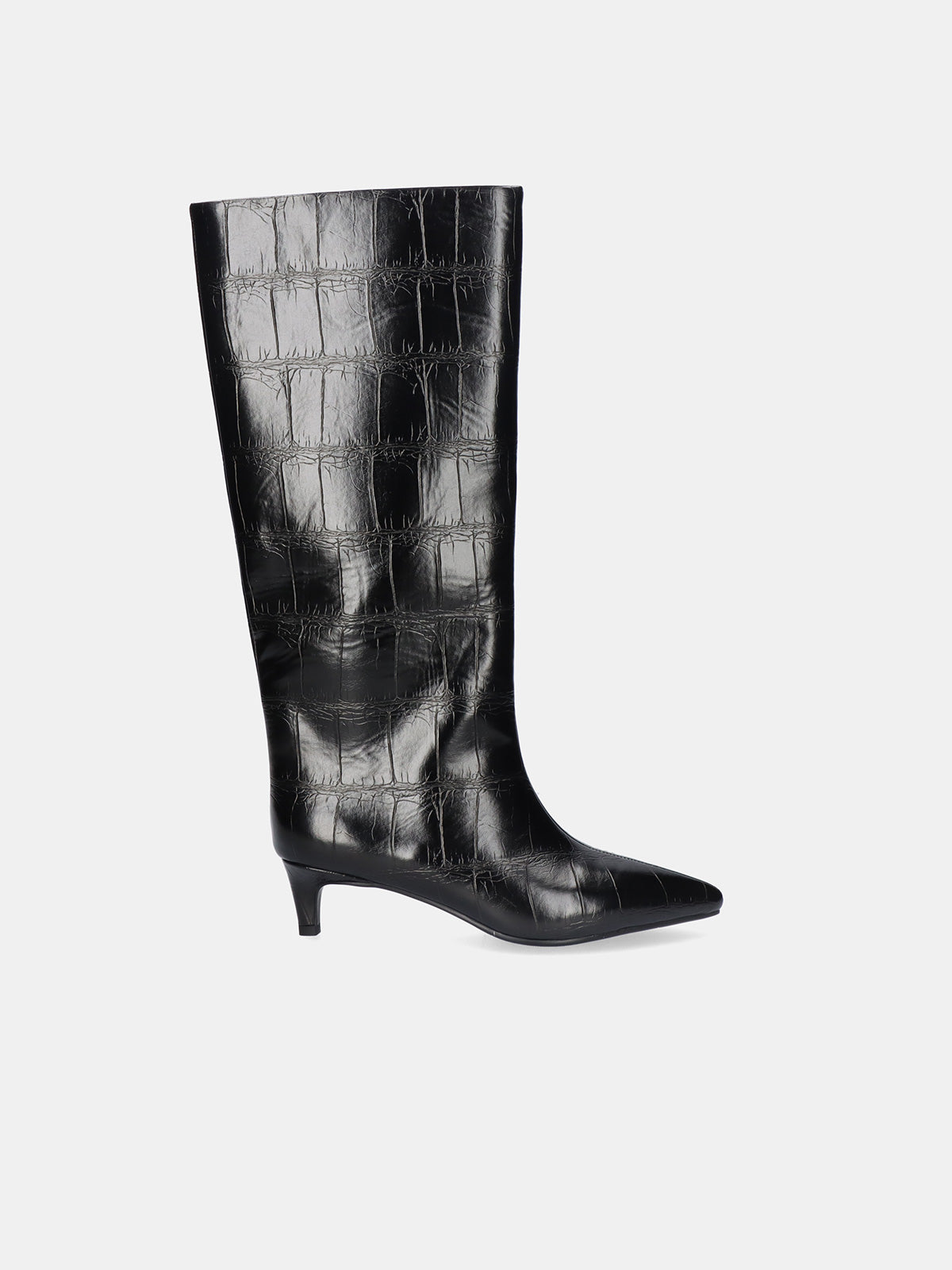 W0955-R7978 CROCO BLACK