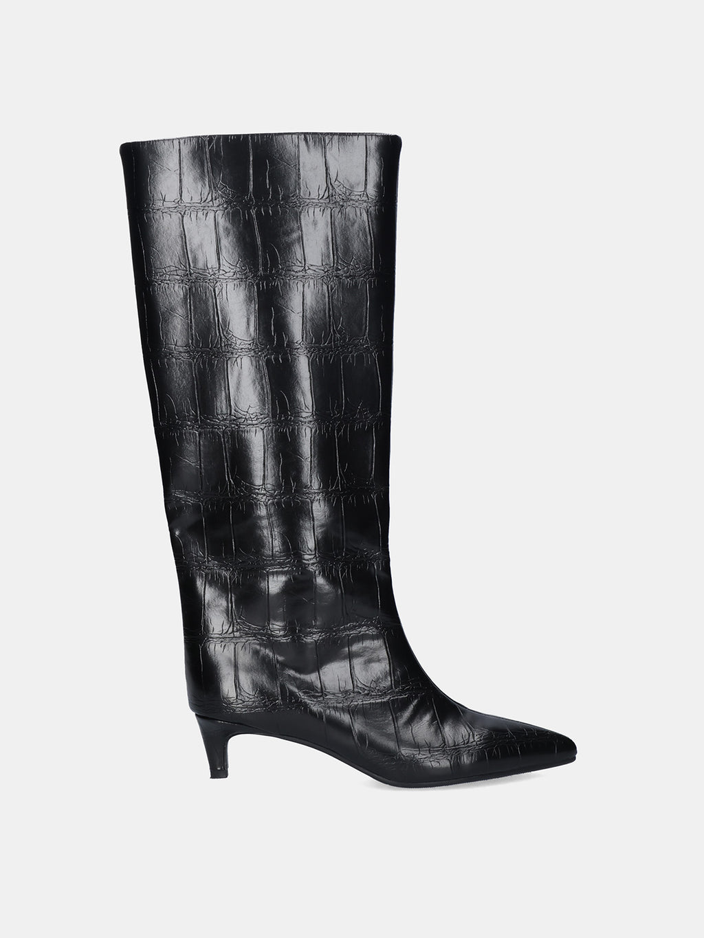 W0955-R7978 CROCO BLACK