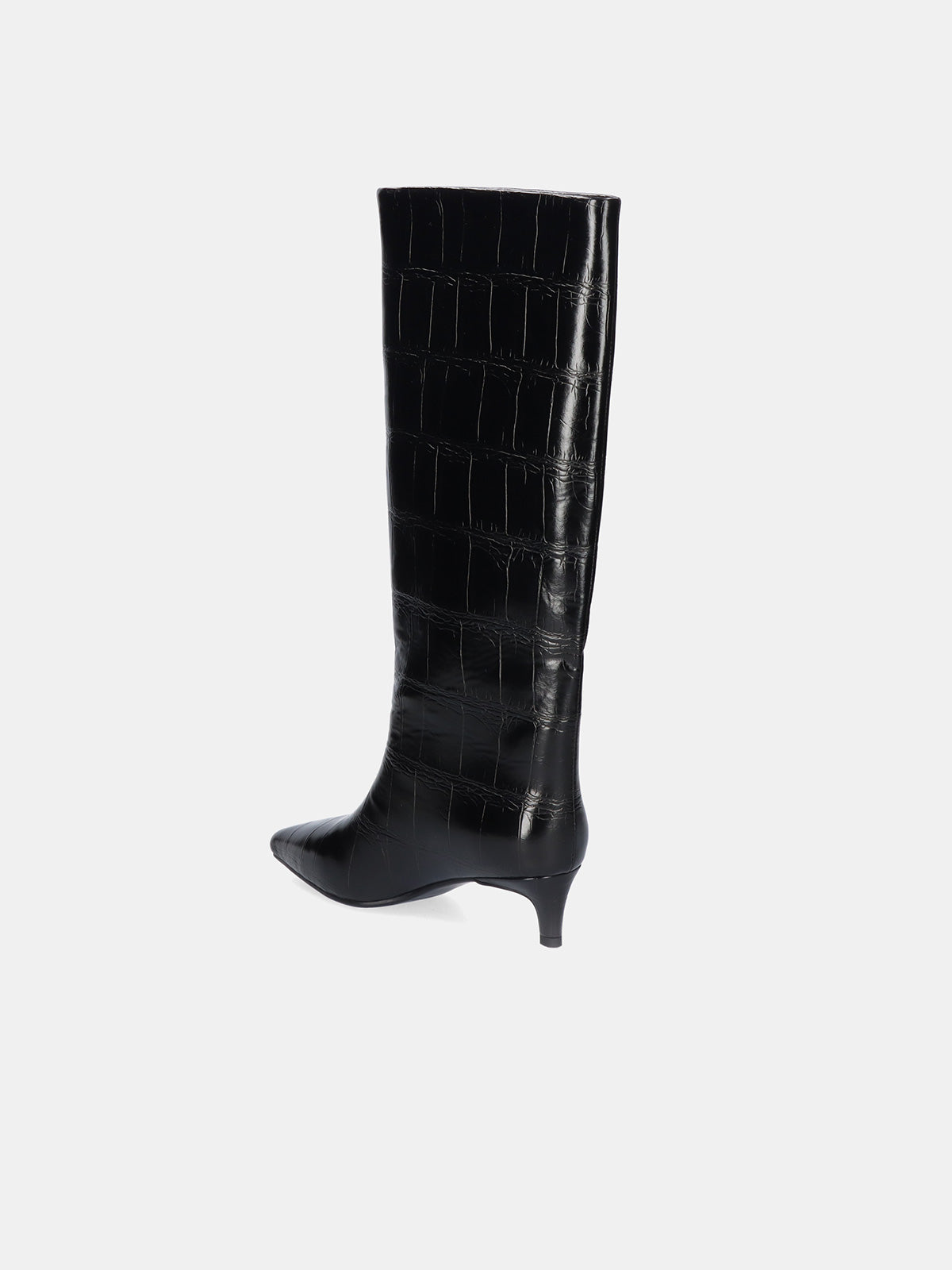 W0955-R7978 CROCO BLACK