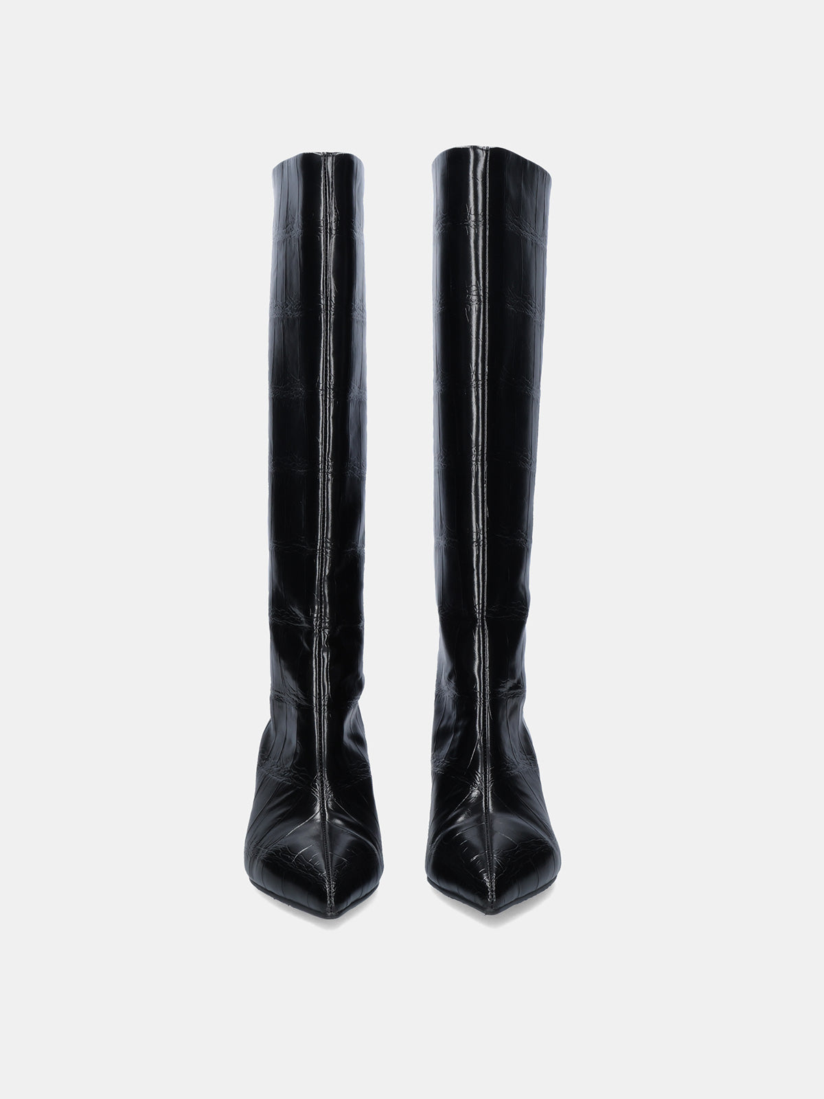 W0955-R7978 CROCO BLACK