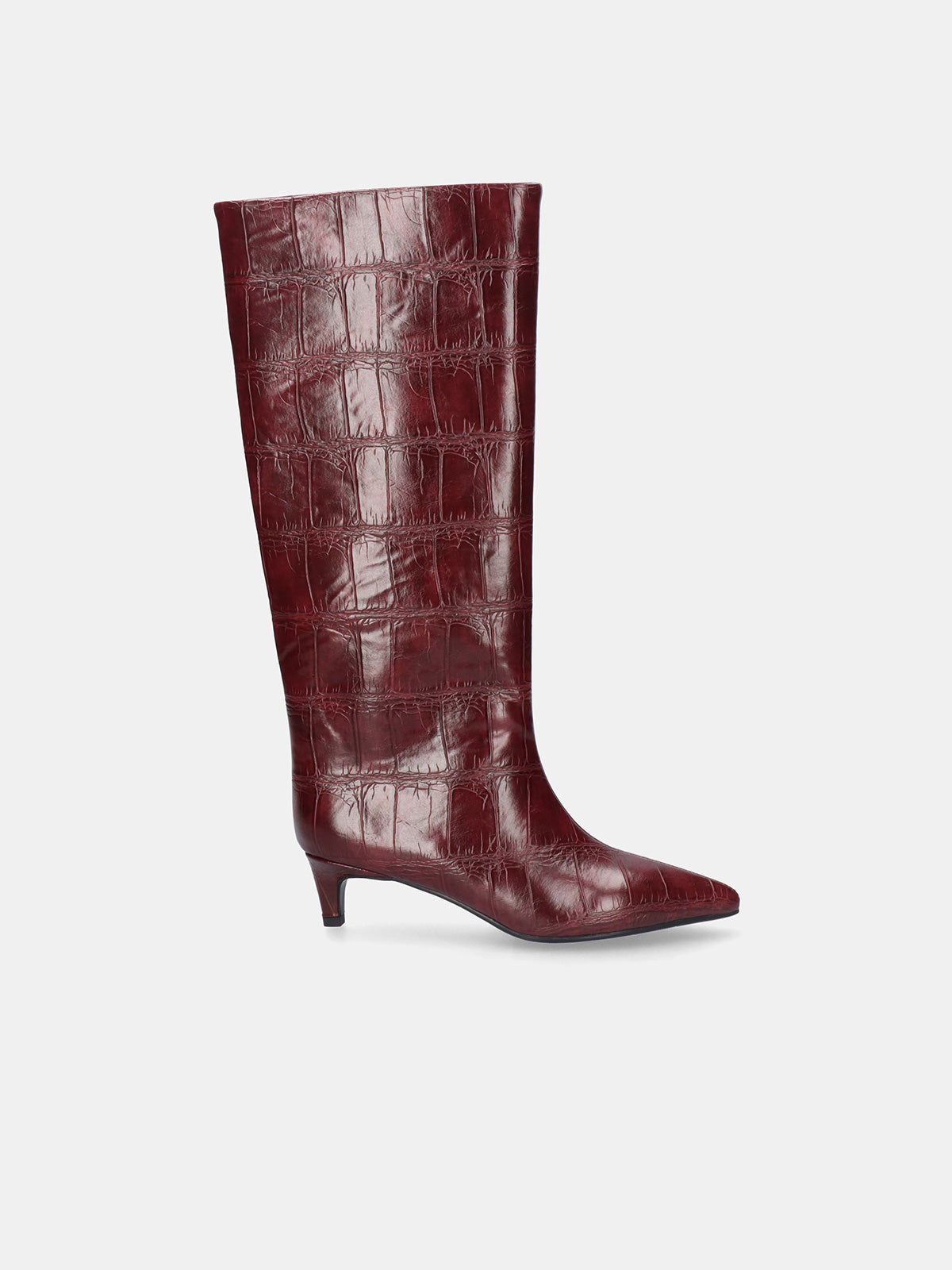 W0955-R7978 CROCO BORDEAUX