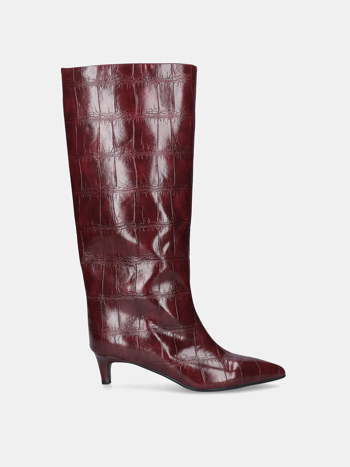 W0955-R7978 CROCO BORDEAUX