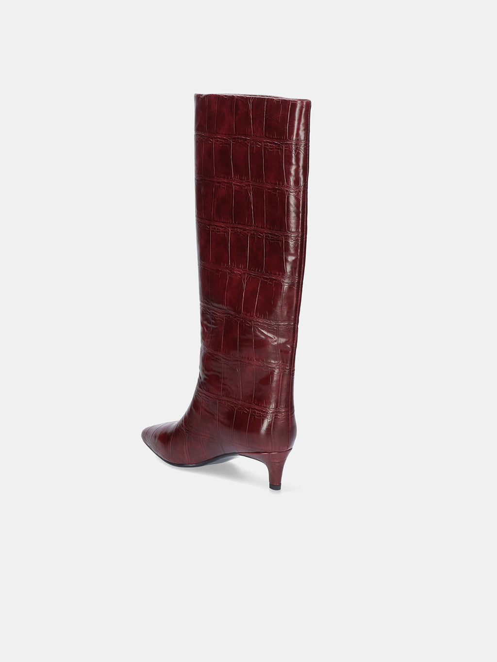W0955-R7978 CROCO BORDEAUX