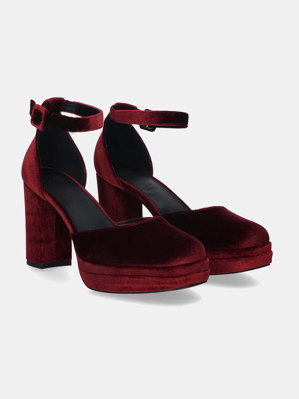 W2993-R5523 VELVET BORDEAUX