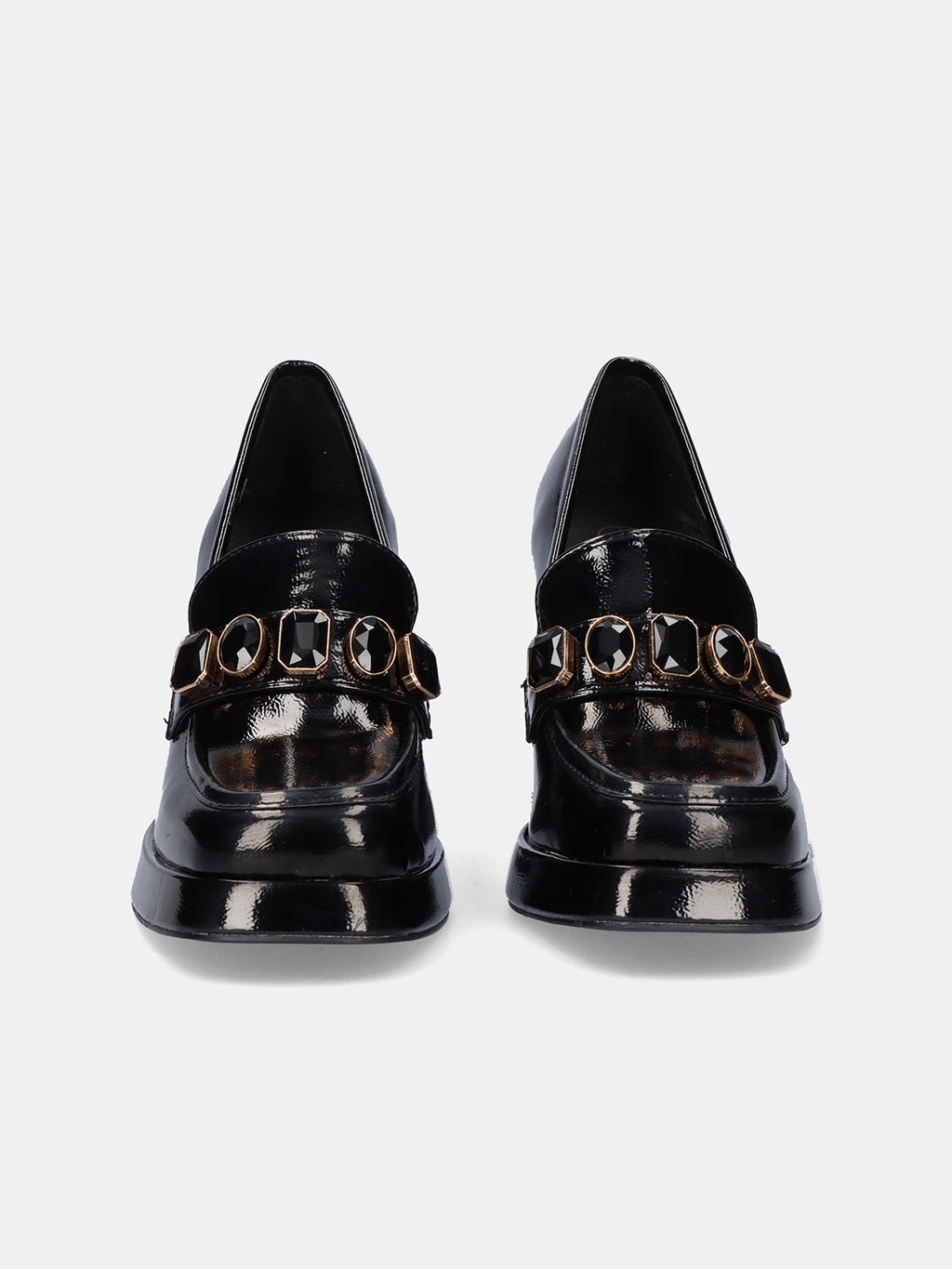 W3103-B198 PATENT BLACK