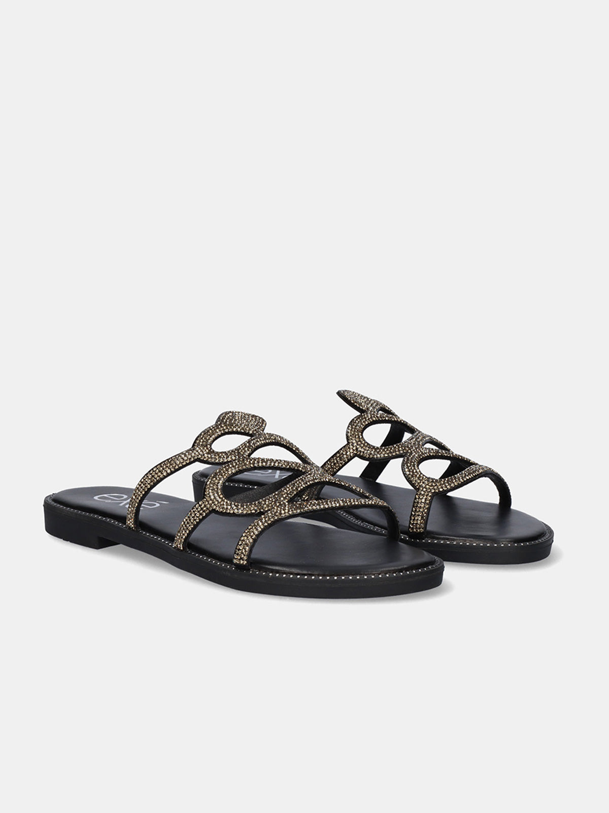 WF3374-617 STRASS BLACK