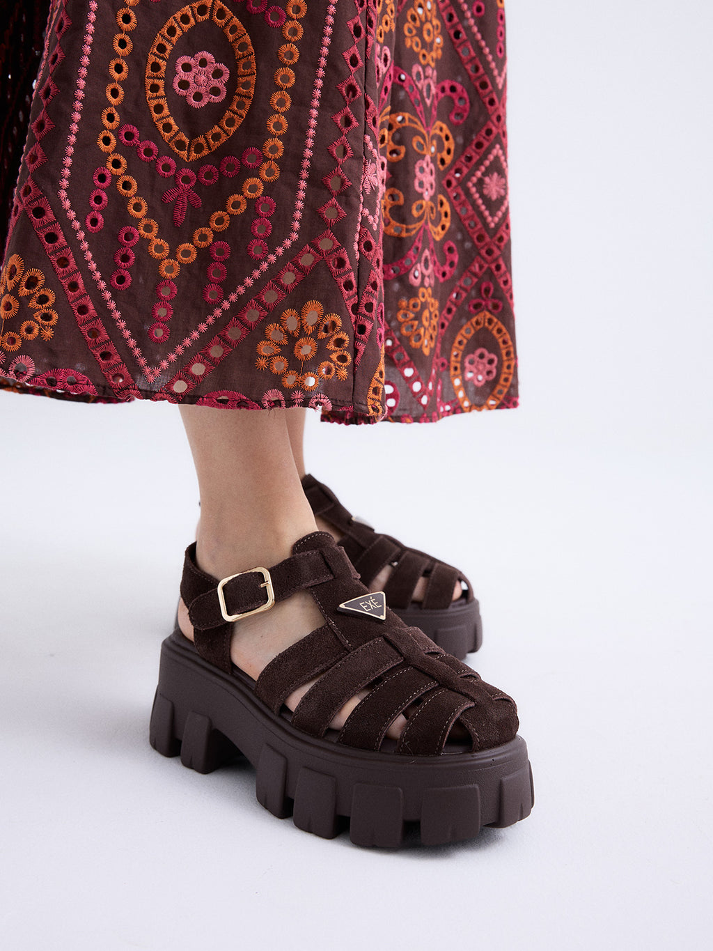 XB9609-2 SUEDE BROWN