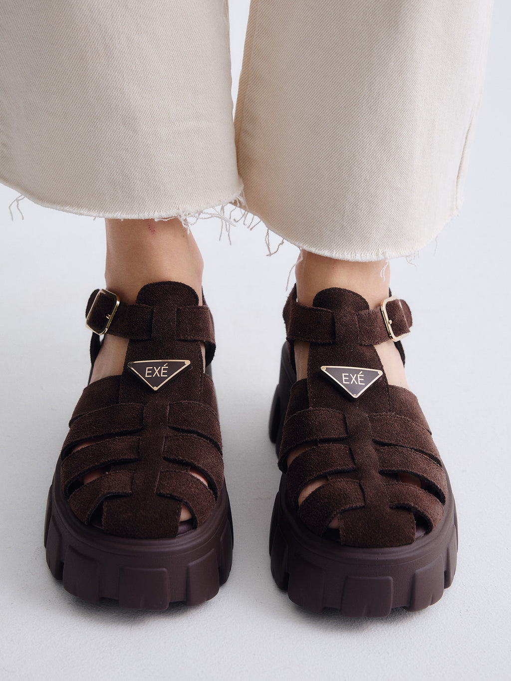XB9609-2 SUEDE BROWN