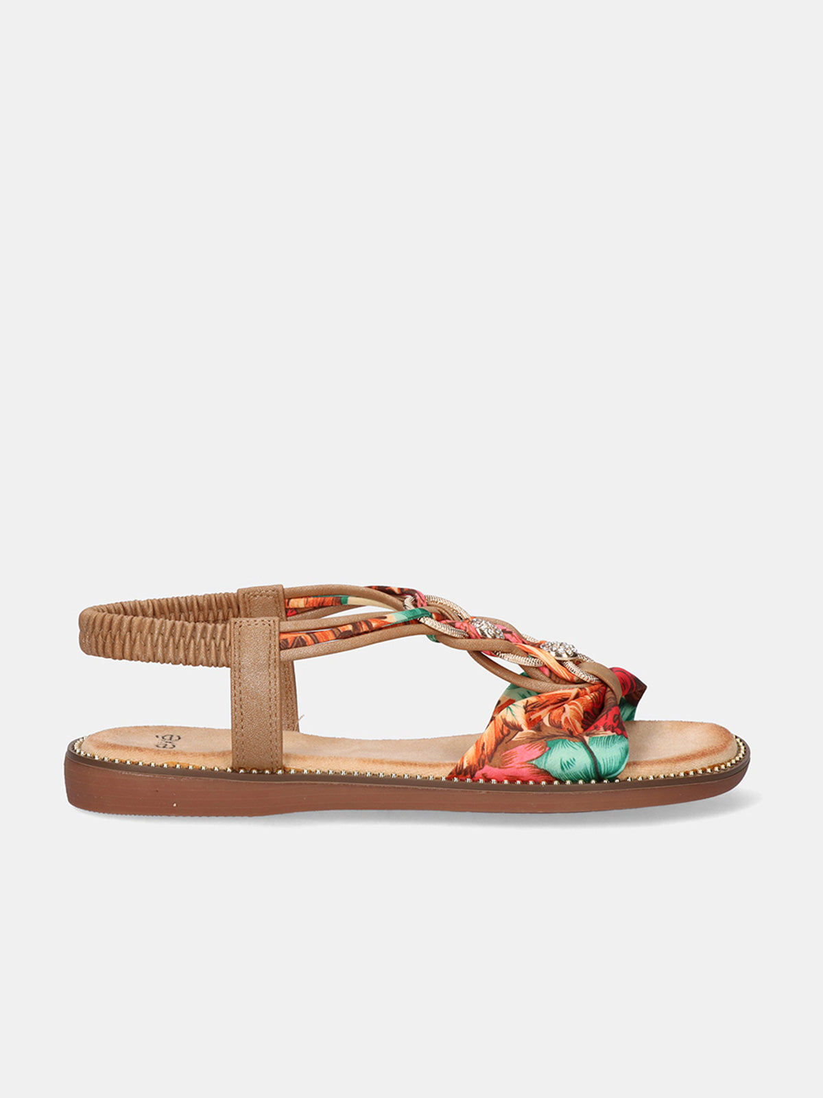 FLAT SANDAL EXÉ ZF1982-RR1 CAMEL – Exé Shoes