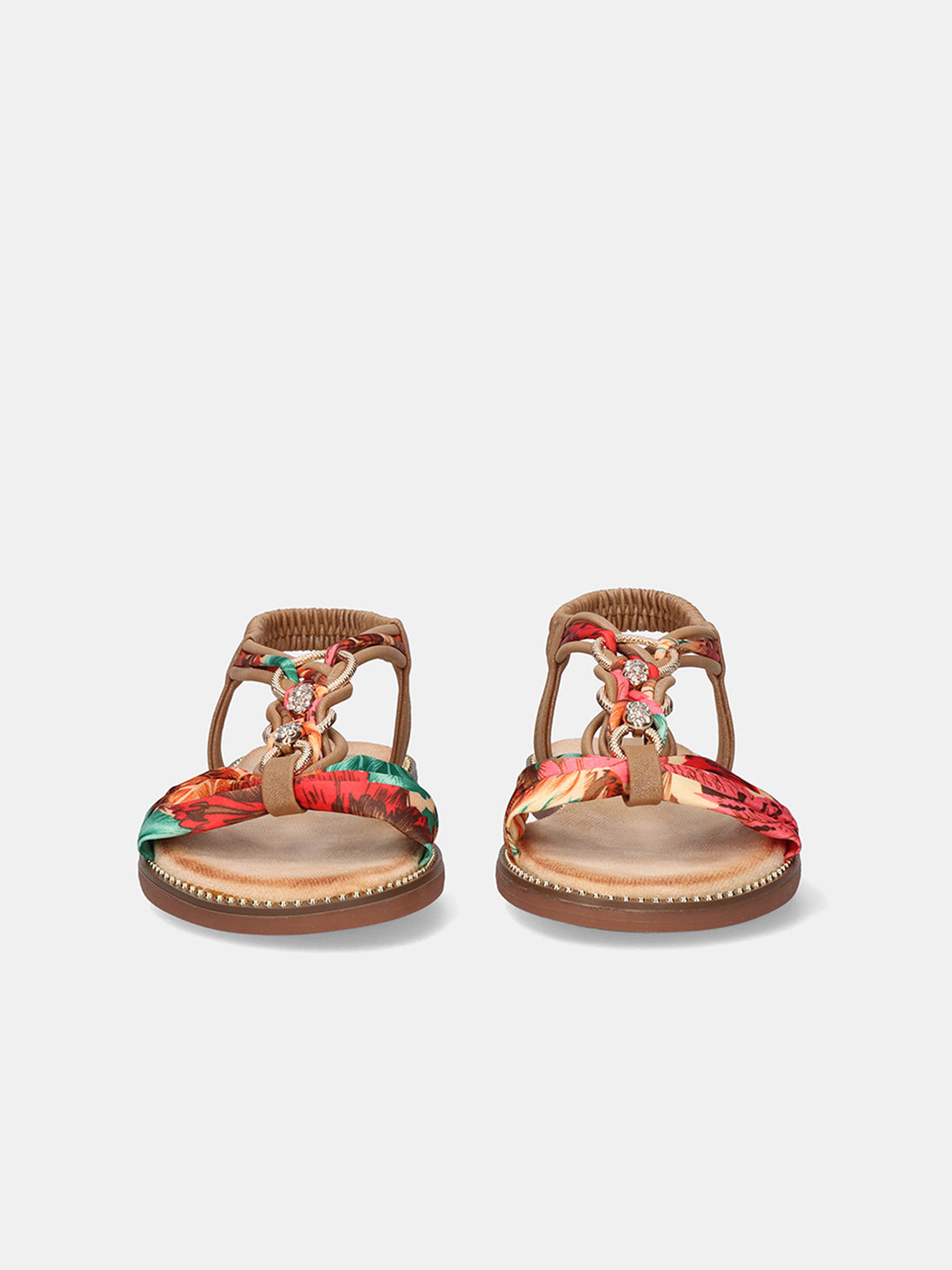 FLAT SANDAL EXÉ ZF1982-RR1 CAMEL – Exé Shoes