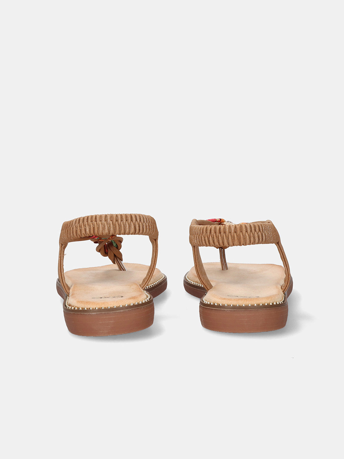 SANDALIA PLANA EXÉ ZF1982-RR2 CAMEL – Exé Shoes