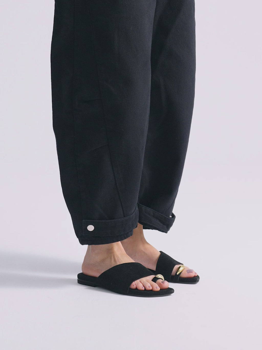 415 SUMMER SUEDE BLACK
