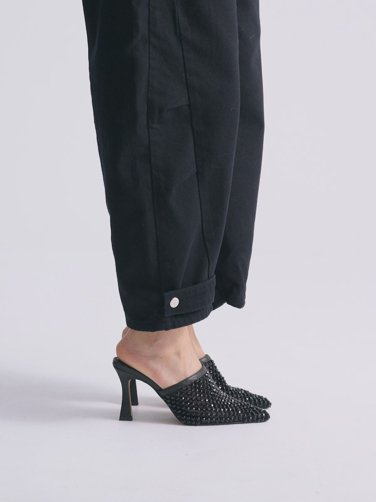 LAMINA-285 STRASS BLACK