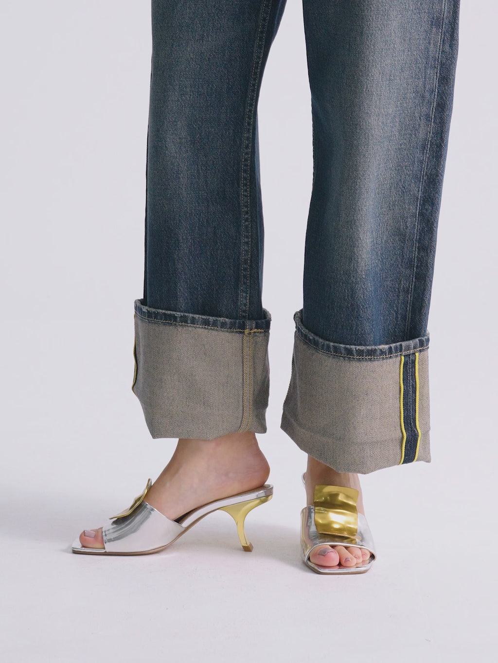 NINA-212 MIRROR SILVER GOLD