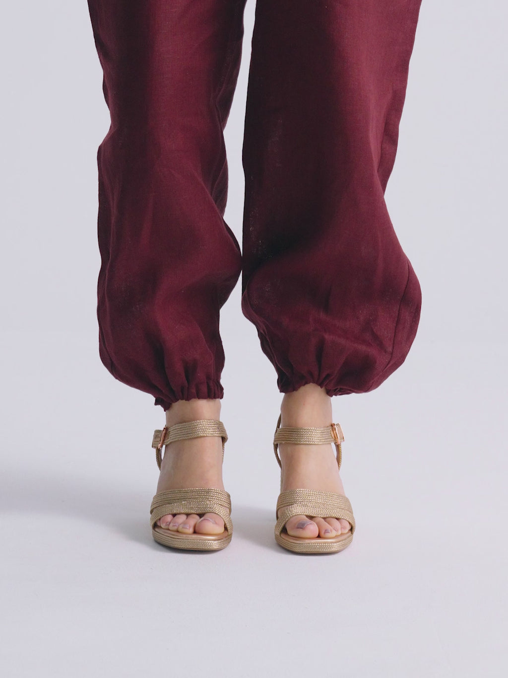 LUISA-777 EMBROIDERY PINK GOLD