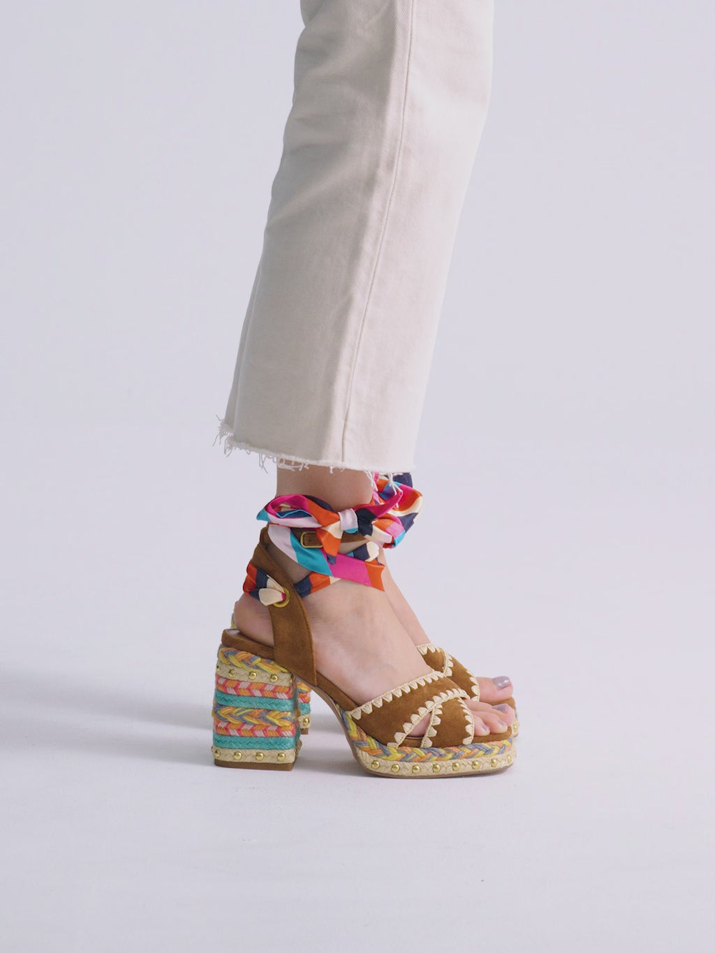 HAVANA-448 ROPE TAN MULTICOLOR