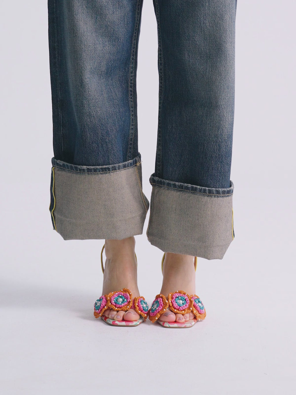 ANITA-116 FLOWER YELLOW ORG