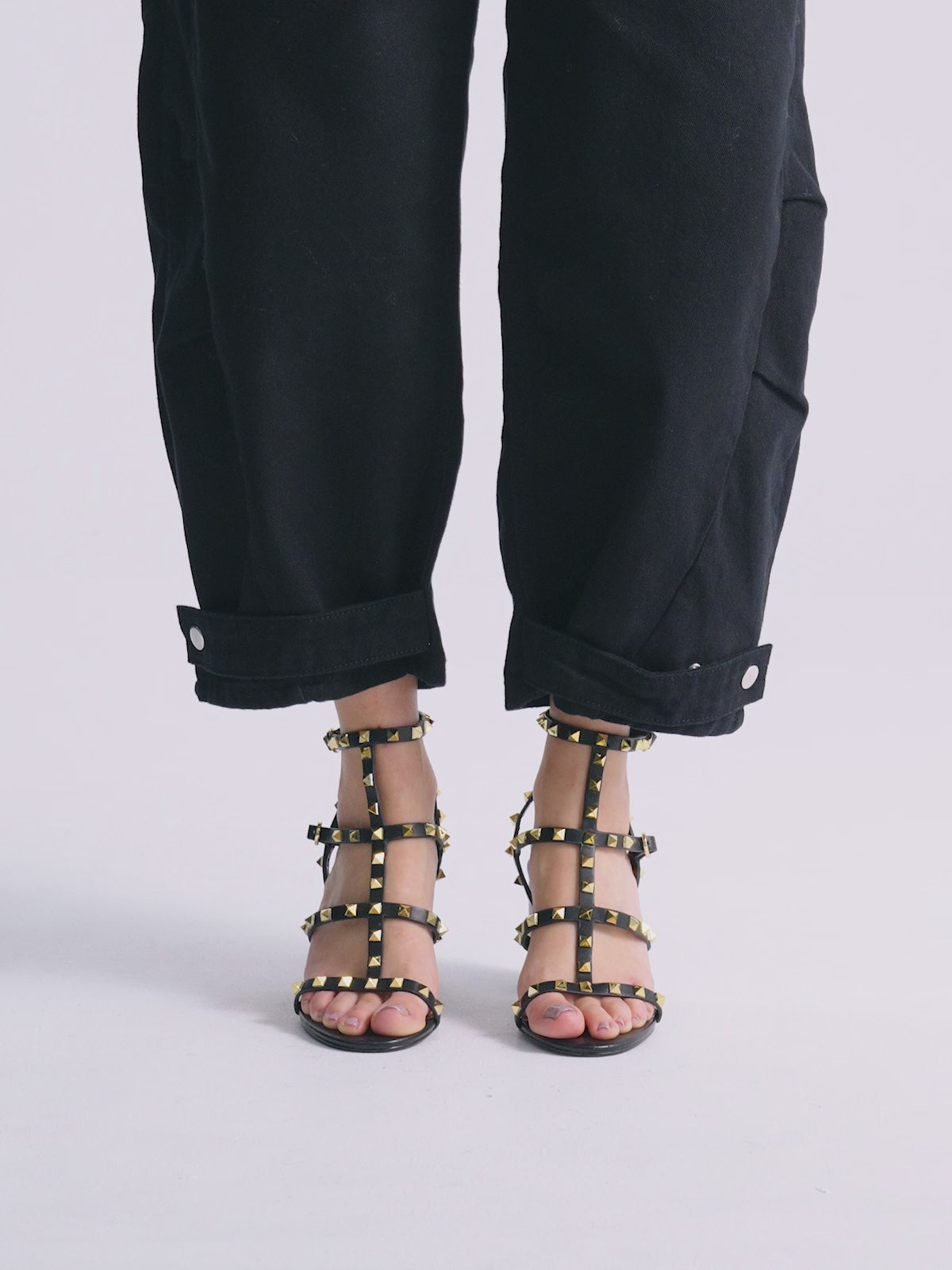 ADELE-514 PU BLACK GOLD