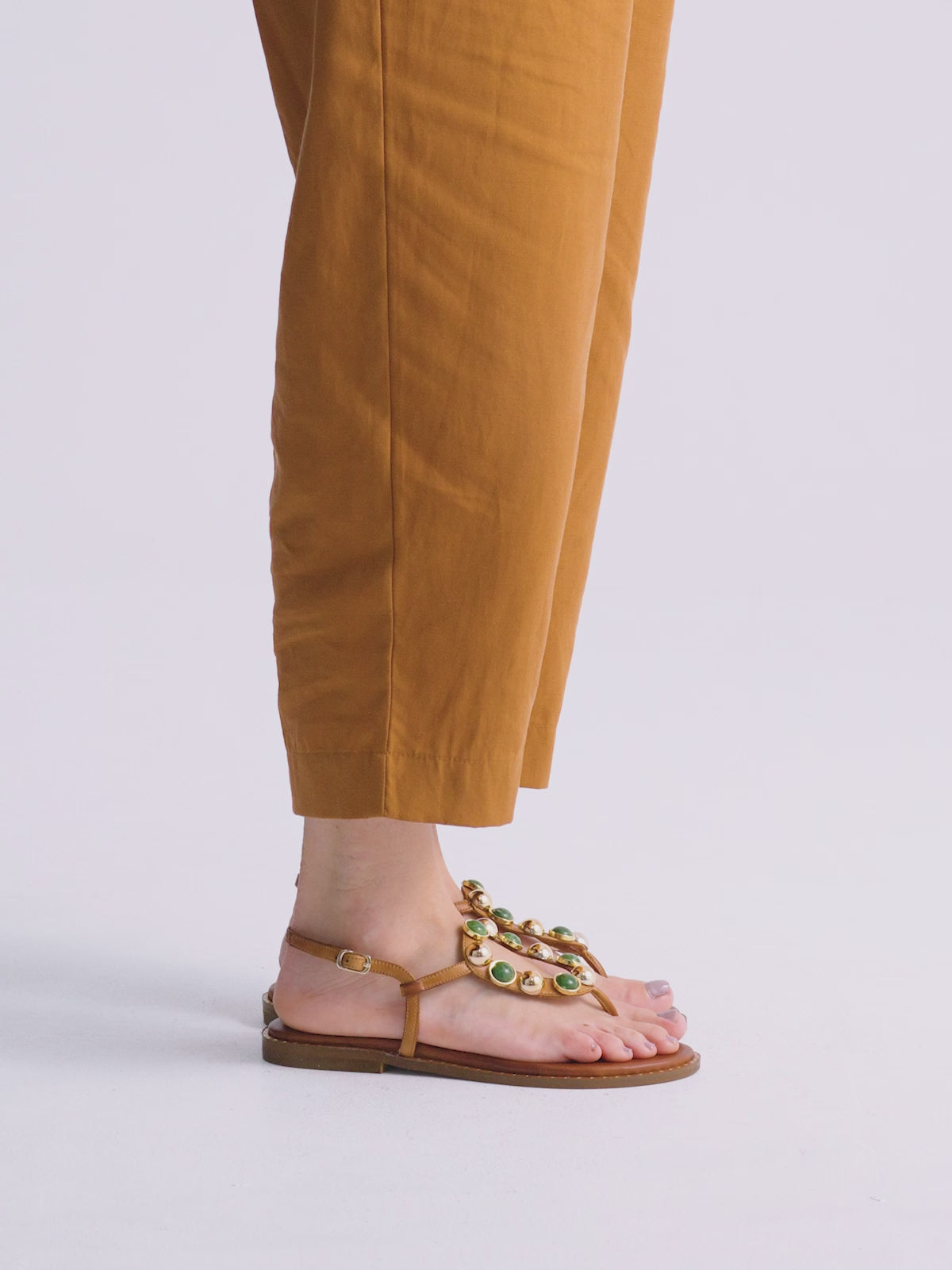 647 IRENE LEATHER TAN