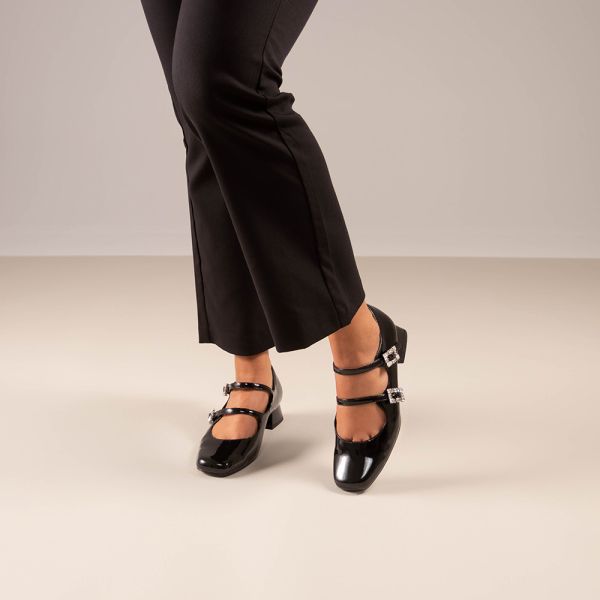 BAILARINAS EXÉ BALLET-300 PATENT BLACK