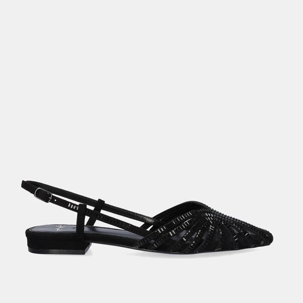 SANDAL KENDAL-244 STRASS BLACK