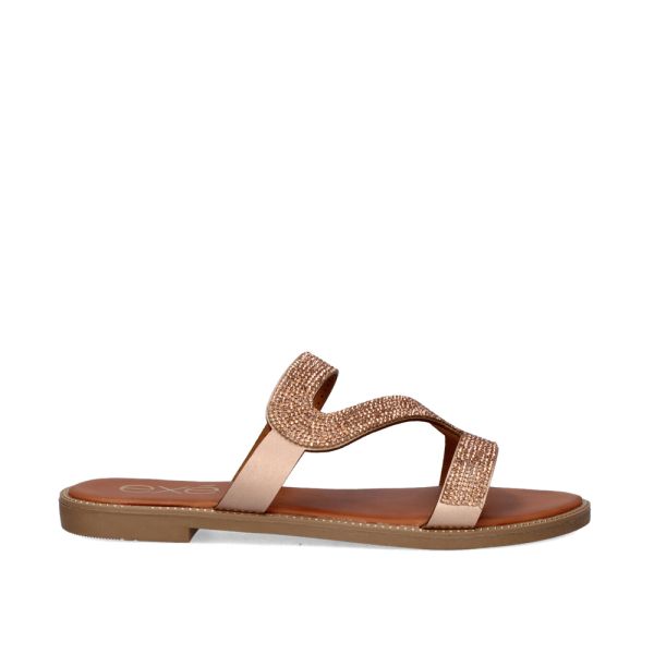 FLAT SANDALS P3374-337 ROSE GOLD