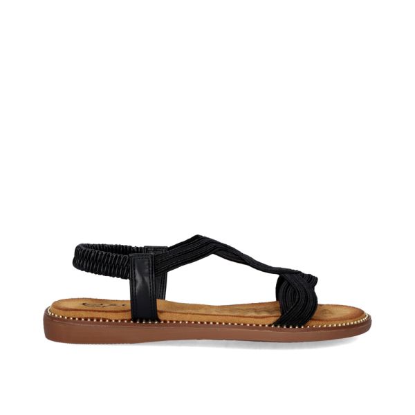 FLAT SANDAL ZF1882-F6 BLACK